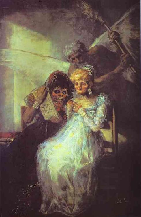 Francisco Jose de Goya Time of the Old Women China oil painting art